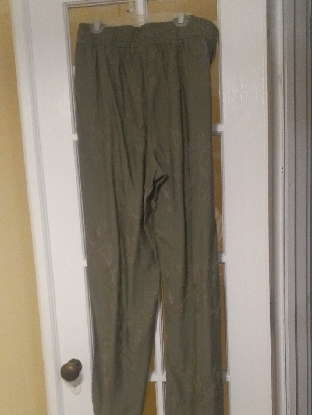 Wide-Leg Pants Embrodered Details NWT - Picture 5 of 9